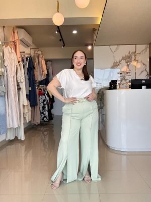 PANTALON ANCHO CON ABERTURA FRONTAL 4889