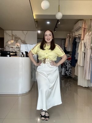 FALDA MIDI SATINADA 956