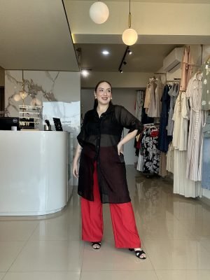 BLUSON NEGRO CON BRILLOS 25102