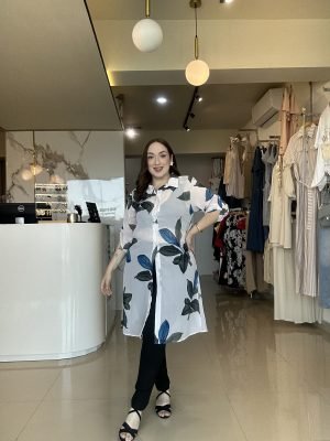 BLUSON TIPO CAMISERO ESTAMPADO 25102