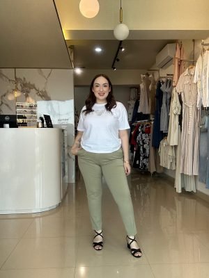 PANTALÓN TIPO ZARA VERDE 2014