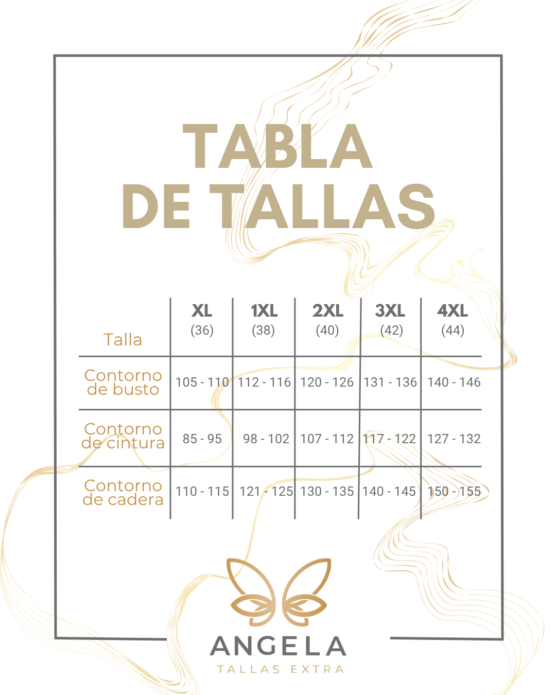 tabla de talla