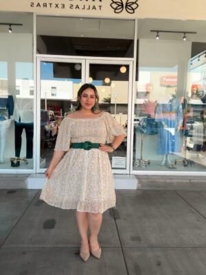 Vestido Floral Curvy 6062