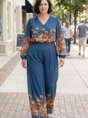 Conjunto Floral Curvy