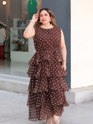 Vestido Luna Chocolate LD716